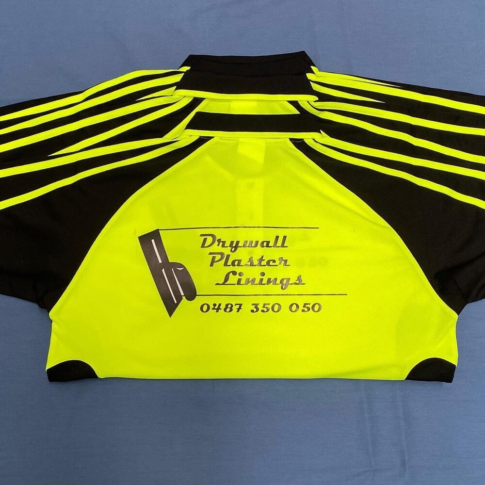 Drywall Plaster Linings — hi-vis branded polos