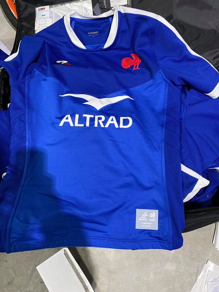 France Rugby — DTF-printed team jerseys