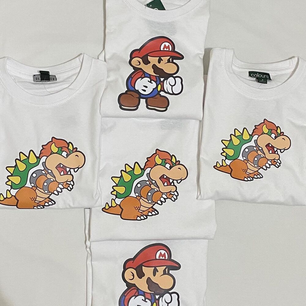 Custom kids character tees