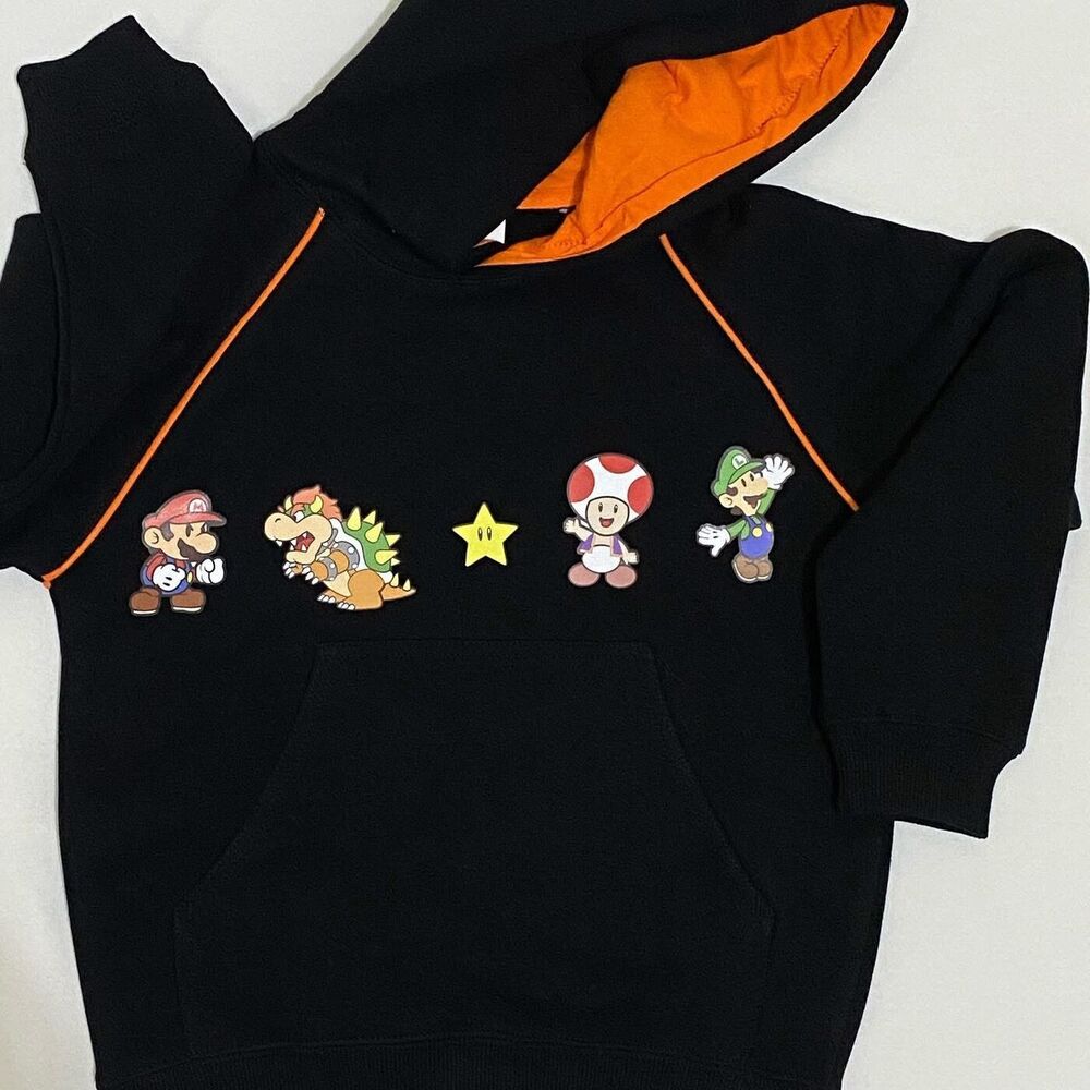 Custom character-branded kids hoodie