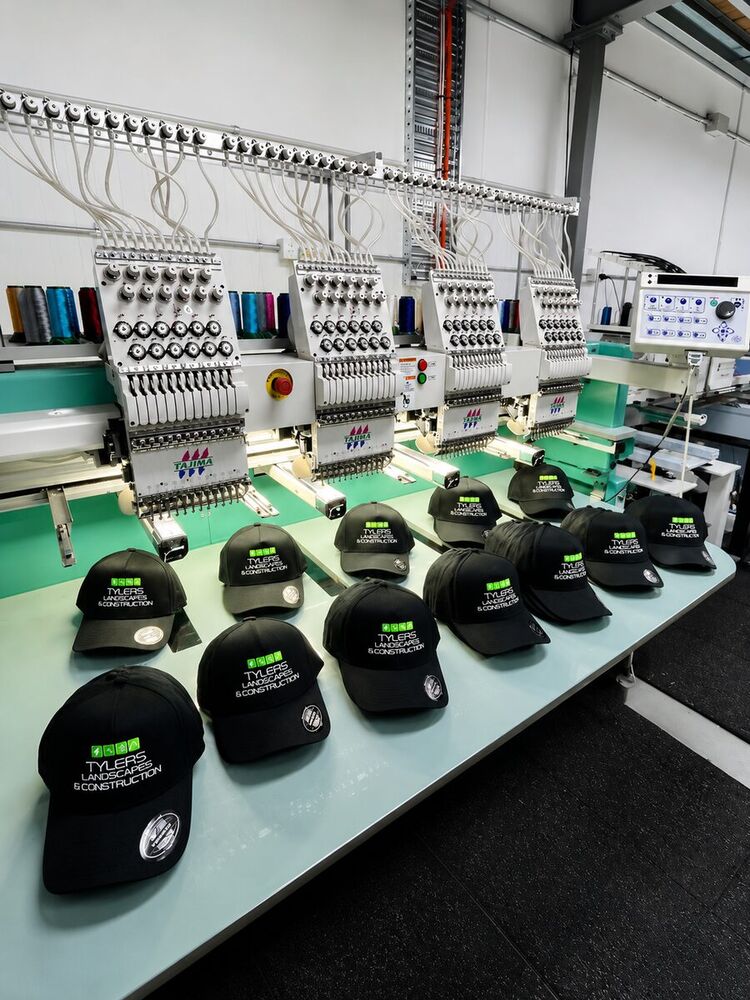 Embroidered caps for Tylers Landscapes & Construction